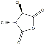 (2S,3S)-2,3-Dichlorosuccinic anhydride Structure