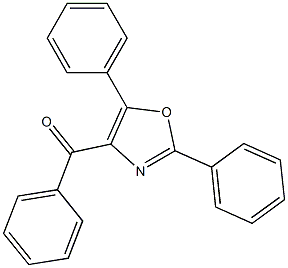 4-Benzoyl-2,5-diphenyloxazole Structure