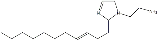 1-(2-Aminoethyl)-2-(3-undecenyl)-3-imidazoline 구조식 이미지