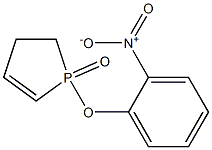 1-(2-Nitrophenoxy)-4,5-dihydro-1H-phosphole 1-oxide 구조식 이미지