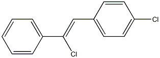 1-Chloro-1-phenyl-2-(4-chlorophenyl)ethene Structure