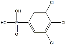 3,4,5-Trichlorophenylphosphonic acid 구조식 이미지