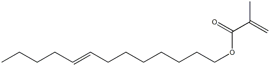Methacrylic acid (8-tridecenyl) ester Structure
