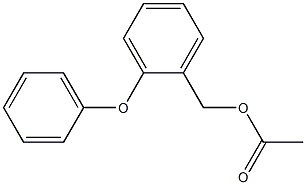 2-Phenoxybenzenemethanol acetate Structure