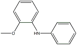 2-Methoxyphenylphenylamine Structure