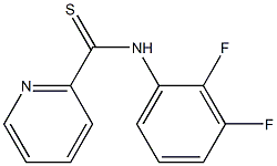 N-[2,3-Difluorophenyl]pyridine-2-carbothioamide Structure