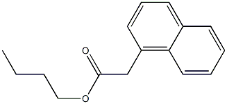 Naphthalene-1-acetic acid butyl ester 구조식 이미지