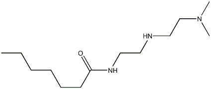 N-[2-[2-(Dimethylamino)ethylamino]ethyl]heptanamide Structure