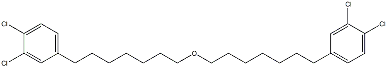 3,4-Dichlorophenylheptyl ether 구조식 이미지