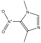 1,4-Dimethyl-5-nitro-1H-imidazole Structure