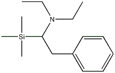 N,N-Diethyl-1-(trimethylsilyl)2-phenylethylamine Structure