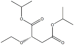 [S,(-)]-Ethoxysuccinic acid di(1-methylethyl) ester 구조식 이미지