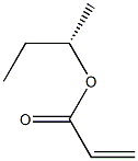 (+)-Acrylic acid (S)-sec-butyl ester 구조식 이미지