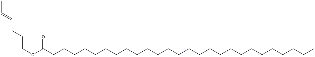 Heptacosanoic acid 4-hexenyl ester 구조식 이미지