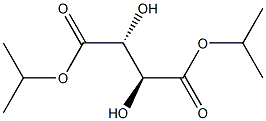 meso-Tartaric acid diisopropyl ester 구조식 이미지