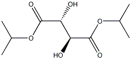 meso-Tartaric acid diisopropyl ester Structure