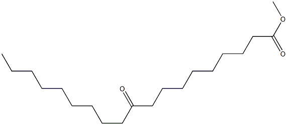 10-Oxononadecanoic acid methyl ester Structure