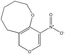 10-Nitro-2,3,4,5,6,7-hexahydro-1,8-benzodioxecin 구조식 이미지