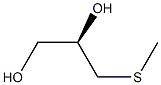 [R,(-)]-3-(Methylthio)-1,2-propanediol Structure