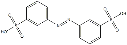 Azobenzene-3,3'-disulfonic acid Structure