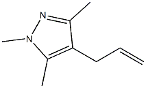 4-Allyl-1,3,5-trimethyl-1H-pyrazole 구조식 이미지