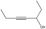 3-Heptyn-5-ol Structure