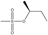 Methanesulfonic acid (S)-sec-butyl ester Structure