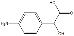 (+)-p-Amino-L-mandelic acid 구조식 이미지