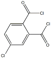 4-Chlorophthalic acid dichloride Structure