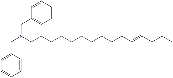 (11-Pentadecenyl)dibenzylamine 구조식 이미지