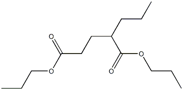Hexane-1,3-dicarboxylic acid dipropyl ester 구조식 이미지