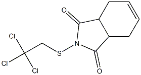 N-(2,2,2-Trichloroethylthio)-1,2,3,6-tetrahydrophthalimide Structure