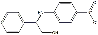 (2S)-2-Phenyl-2-[(4-nitrophenyl)amino]ethan-1-ol Structure