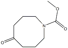 5-Oxo(octahydroazocine)-1-carboxylic acid methyl ester 구조식 이미지