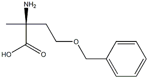 (S)-2-Amino-4-benzyloxy-2-methylbutyric acid Structure