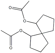 4,6-Diacetoxyspiro[4.4]nonane Structure