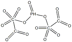 Phosphonic acid bis(2-pentoxyethyl) ester 구조식 이미지