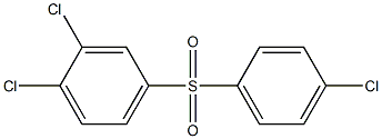 3,4-Dichlorophenyl 4-chlorophenyl sulfone 구조식 이미지