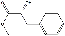 (2R)-2-Hydroxy-3-phenylpropanoic acid methyl ester 구조식 이미지