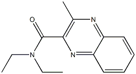 N,N-Diethyl-3-methylquinoxaline-2-carboxamide Structure