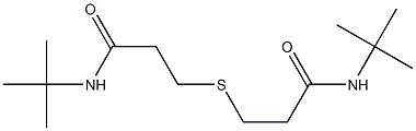 3,3'-Thiobis(N-tert-butylpropionamide) Structure