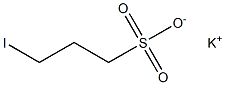 3-Iodo-1-propanesulfonic acid potassium salt Structure