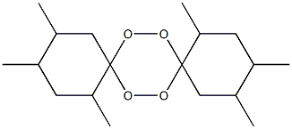 1,3,4,10,12,13-Hexamethyl-7,8,15,16-tetraoxadispiro[5.2.5.2]hexadecane Structure
