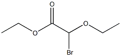 Bromo(ethoxy)acetic acid ethyl ester Structure