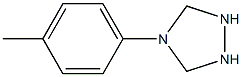 4-(4-Methylphenyl)-1,2,4-triazolidine Structure