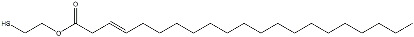 3-Henicosenoic acid 2-mercaptoethyl ester 구조식 이미지