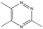 3,5,6-Trimethyl-1,2,4-triazine Structure
