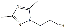 3,5-Dimethyl-1H-1,2,4-triazole-1-ethanol Structure