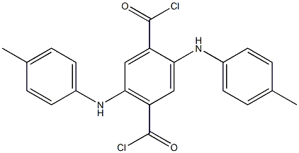 2,5-Di-p-toluidinoterephthaloyl dichloride Structure