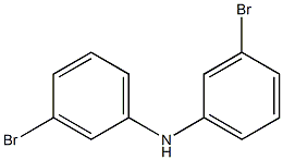 Bis(3-bromophenyl)amine Structure